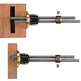 Зажим для стержней двухстержневого рейсмуса Veritas, Shaft Clamp, фото 2