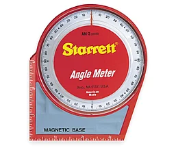 Уклономер Starrett Angle Meter, стрелочный, на магнитном основании