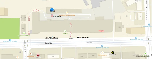 Схема проезда