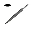 Рашпиль Hattori, овальный, N7, 100мм, 10*3.5 мм, фото 3