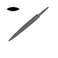 Рашпиль Hattori, овальный, N5, 130мм, 15*3.5 мм, фото 3