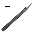 Рашпиль Hattori, плоский, двусторонний, N4/6, 210мм, 25*4 мм, фото 4