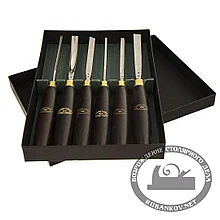Набор резчицкий Crown, 6 предметов, в коробке