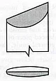 Резец токарный Crown HSS, Oval Skew Chisel, 25мм, рукоять - 216мм, фото 2