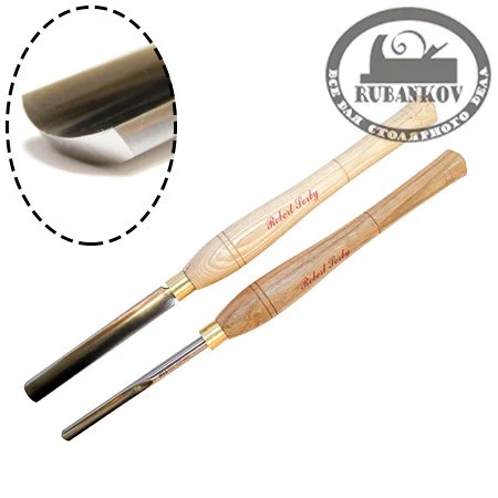 Резец токарный Robert Sorby HSS Standart Spindle Gouge, 10мм (3/8")