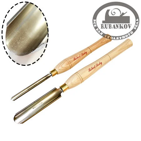 Резец токарный Robert Sorby HSS Continental Style Spindle Gouge, 12мм