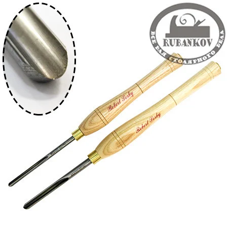 Резец токарный Robert Sorby HSS Fingernail Spindle Gauge, 13мм (1/2")