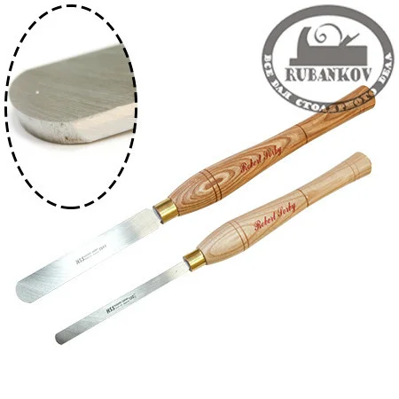 Резец токарный Robert Sorby HSS Round Nose Scraper, 19мм (3/4'), рукоять 256мм