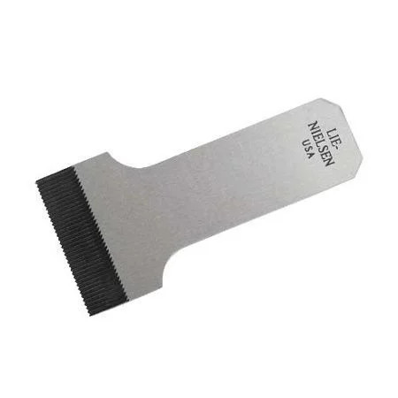 Нож для циклёвочного рубанка Lie-Nielsen Cabinet Maker's Scraping Plane N85, зубчатая РК, 25tpi