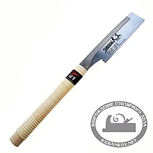 Пила обушковая Shogun Dozuki Saw, Premium, 180мм, прямая деревянная рукоять