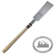 Пила Shogun Ryoba Premium, Rip/Cross, 270мм, деревянная рукоять