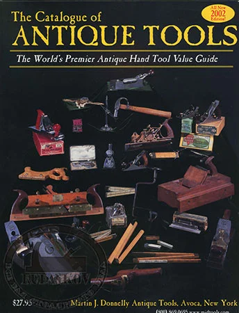 Книга *Catalog of Antique Tools*, Martin J.Donnelly