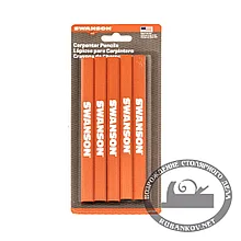 Карандаши Swanson Carpenter Pensils, 5 штук