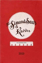  Книга *The Simonds Saws & Knives Catalog No. 19*, репринт,
