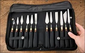 Мастихины Chestnut tools, 12штук в сумке