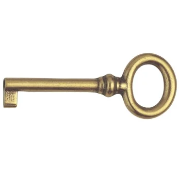 Ключ универс., *Rustic Style* 29х69мм, L=34мм, тип N, латунь пат