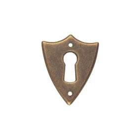 Ключевина *Directoire*, 30х37мм, латунь пат.