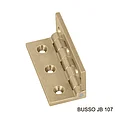 Петля карточная с ограничителем, Brusso, JB-101, 19.1*11.7 мм, латунь, фото 2