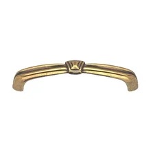 Ручка-скоба, 'Art Deco' 73х11мм, 64мм, золото Валенсия, винт,