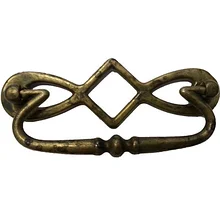 Ручка-скоба, 'Regency' 78x38мм, 64мм латунь пат., винт