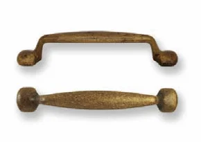 Ручка-скоба, 'Contemporary' 98х20мм, 64мм, латунь Флоренс., винт