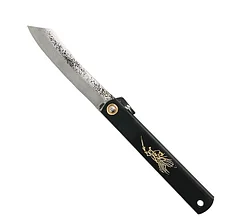 Нож скл, Higonokami Kuro, 175/75мм, чёрная рукоять