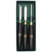 Резцы токарные Crown HSS Pen Turning Set, 220/78мм, 3 шт