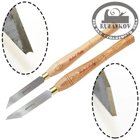 Резец токарный Robert Sorby HSS Fluted Parting Tool, 2мм (1/16")