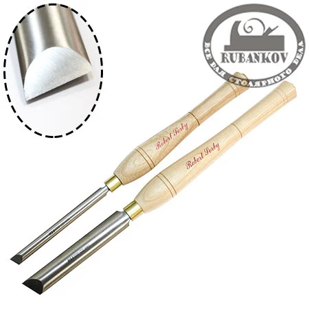 Резец токарный Robert Sorby HSS Oval Skew Chisel, 13мм (1/2")