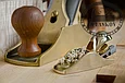 Рубанок торц.Lie-Nielsen N101 Violin Maker's Plane, LA/87/22мм, бронзовая колодка, фото 3