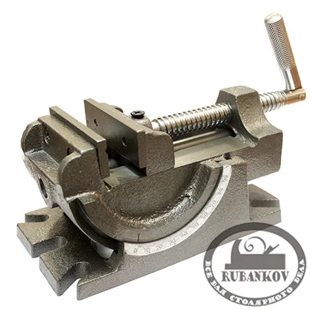 Тиски U-type angle Vise, вращение в вертикальной плоскости, ширина губок - 75мм
