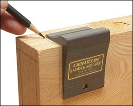Шаблон угловой Veritas Saddle Square, 90°