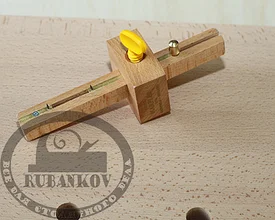 Рейсмус Marples Combination Mortise&Marking Gauge, пластиковый винт, 3 иглы, бук