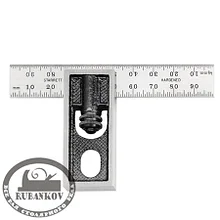 Угольник Starrett 13MA, 100мм, с подвижной подошвой