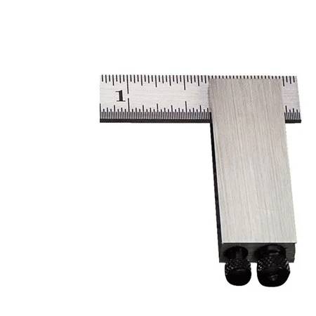 Угольник Starrett 453MA, 50мм, с подвижной подошвой, с двумя винтами
