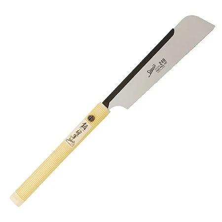 Пила обушковая Shogun Dozuki Saw, 240мм, 20tpi, прямая деревянная рукоять