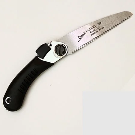 Пила безобушковая Shogun Folding Pocket Saw, 120мм, складная