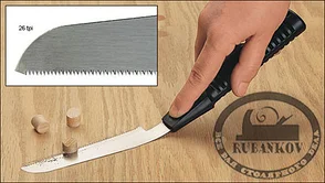 Пила Veritas Flush-Cutting Detail Saw, супергибкая одностороняя, для срезания пробок