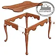 План столика Fine Woodworking Porringer-Top Tea Table Plan, фото 3