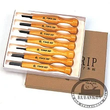 Набор японских резцов Chokokuto Power Grip, 7штук