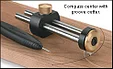Резак для маркетри String Inlay Tool System, с центр.иглой и держателем для карандаша, фото 4