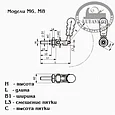 Прижимы Piher Toggle Clamp Push-Pull, фото 4