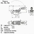 Стяжки Piher Pull Toggle Clamp Push-Pull, фото 3