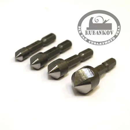 Зенковки Star-M однокромочные с шестигранным хвостовиком, 5007