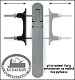 Рубанок Veritas Jack Rabbet Bevel-Up Plane, 385мм/57мм/А2, фото 3