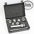 Вращающийся полый центр Deluxe Hollow Revolving Centre Set, конус КМ1, в комплекте 7 насадок, фото 2