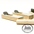 Рубанки яп. Small, 94мм, белый дуб, 9штук, в кейсе, фото 6