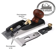 Рубанок стамесочный Veritas Cabinetmaker's Trimming Plane