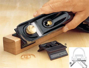 Подошва угловая для торцовочных рубанков Veritas Block Plane (160/41мм)
