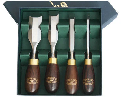 Стамески Crown Butt Chisel Set, 152/87мм, 4шт